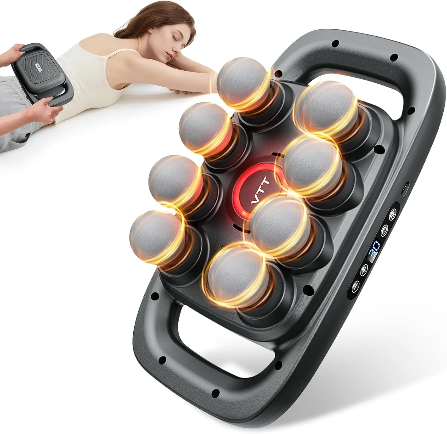 8 Head Massage Gun